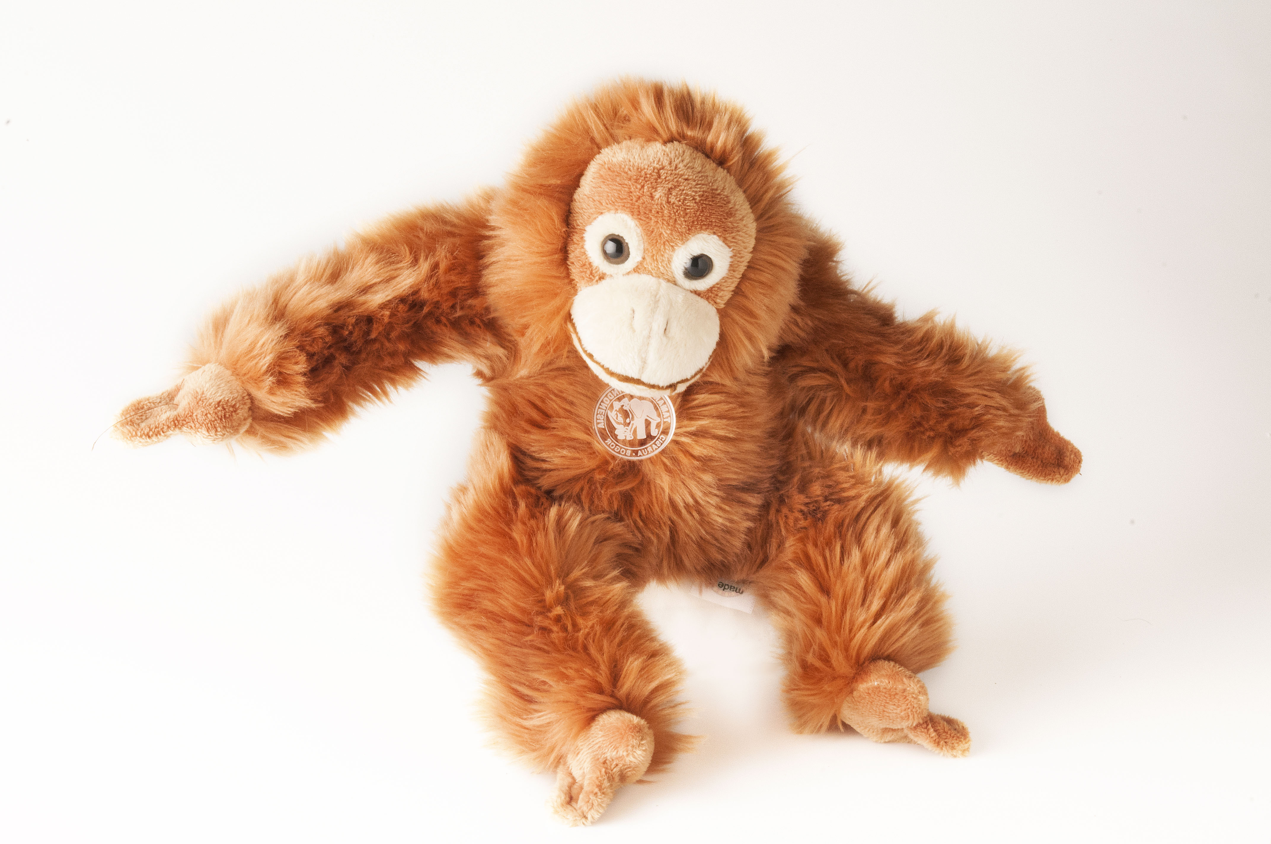 giant stuffed orangutan