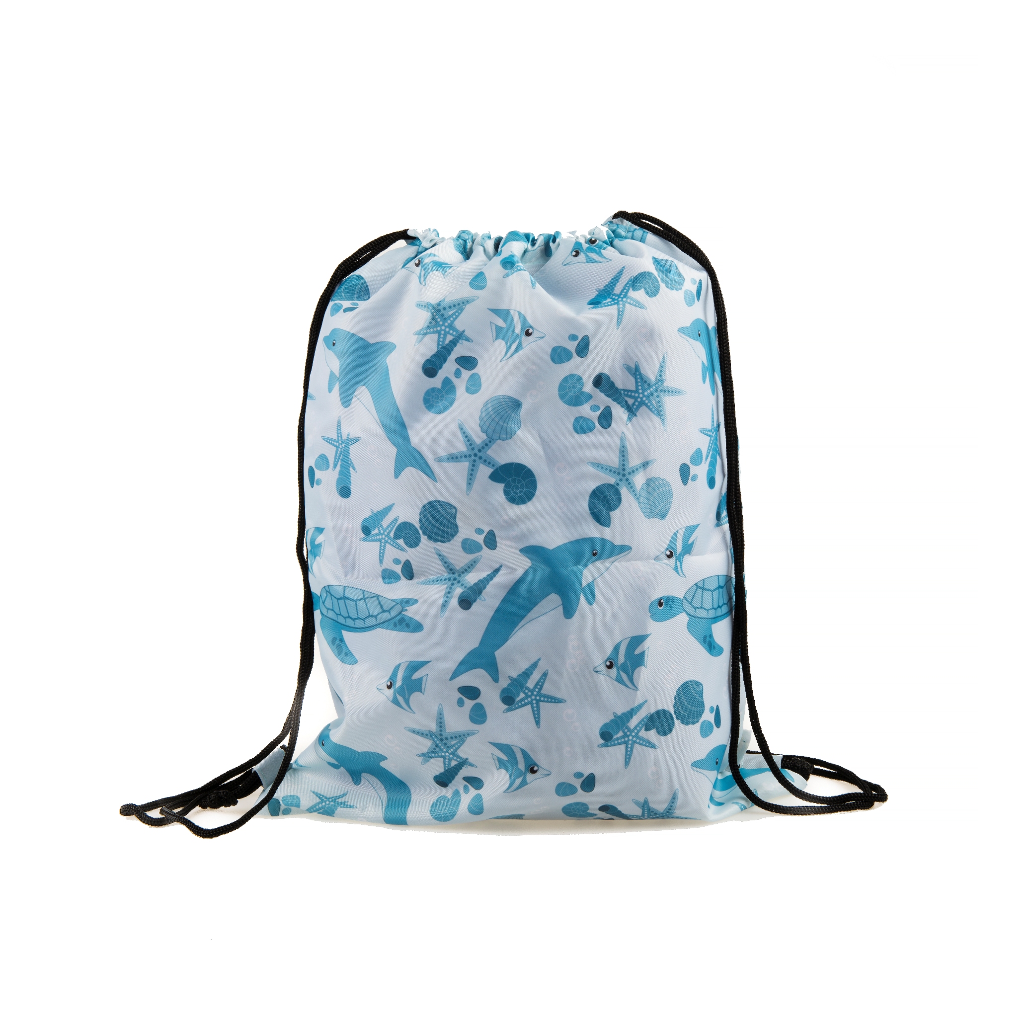 Sea Animals Pattern 1 Drawstring Bag Safari Wonders